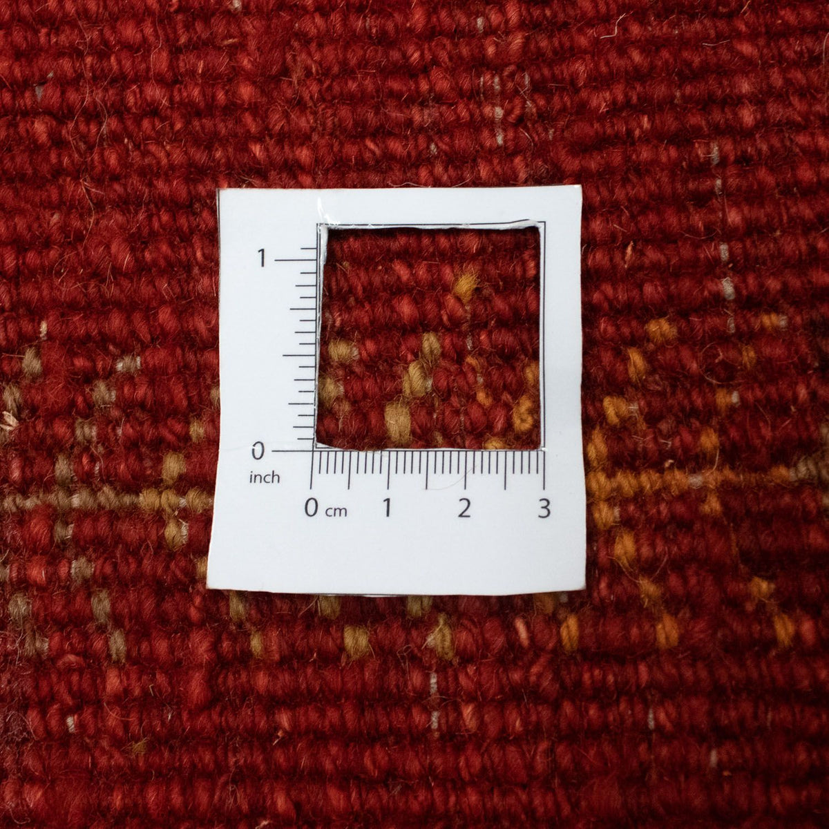 Gabbeh-matta - persisk - 170 x 112 cm - röd