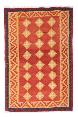 Kelim Carpet - orientalisk matta - 190 x 120 cm - orange