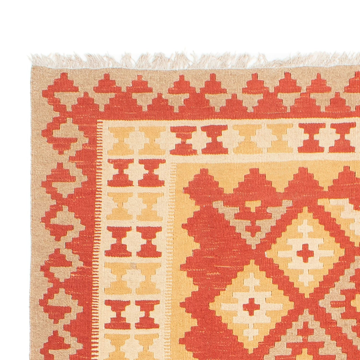 Kelim Carpet - orientalisk matta - 250 x 163 cm - flerfärgad