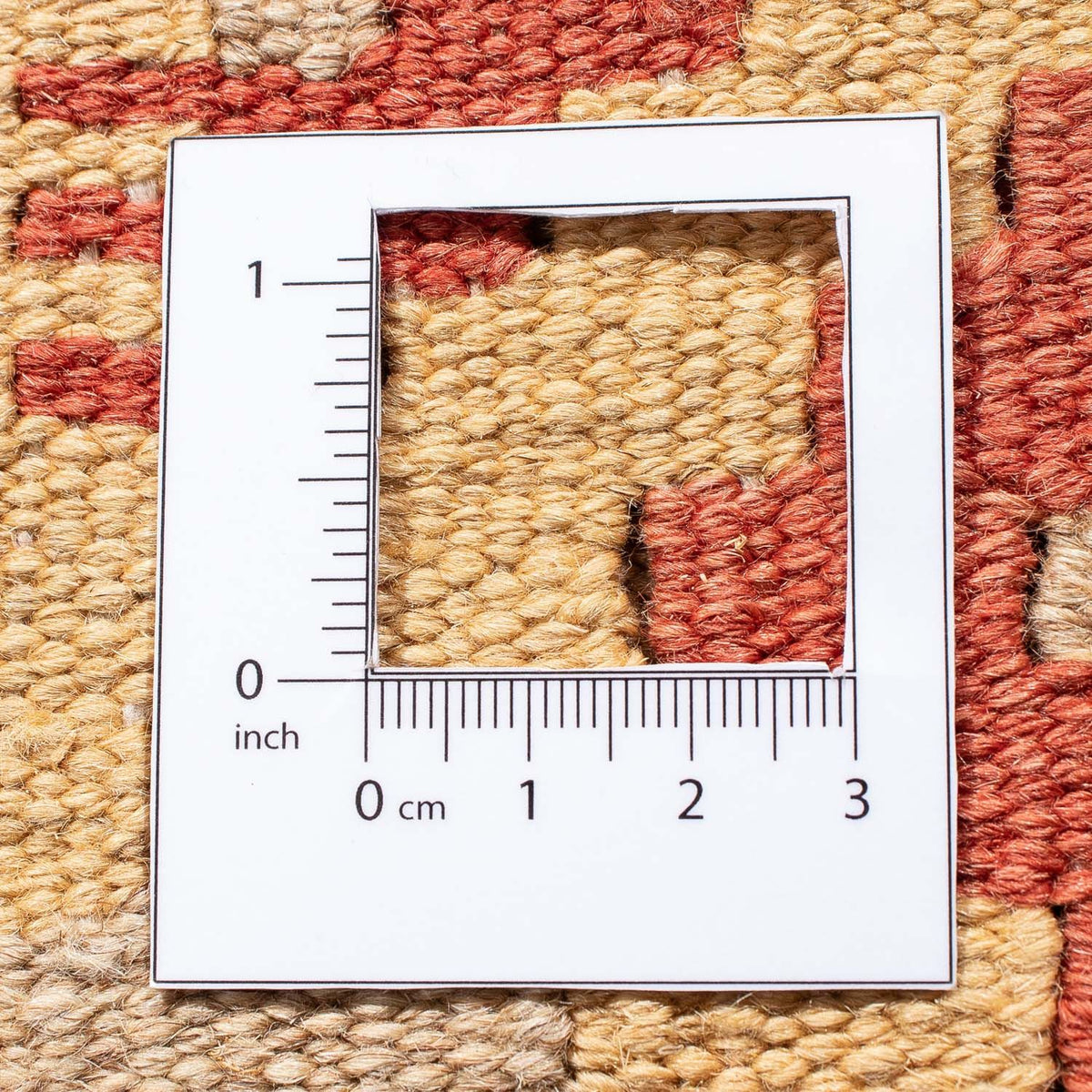 Kelim Carpet - orientalisk matta - 205 x 150 cm - mörkröd