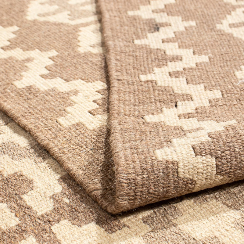 Kelim Carpet - orientalisk matta - 211 x 153 cm - ljusbrun