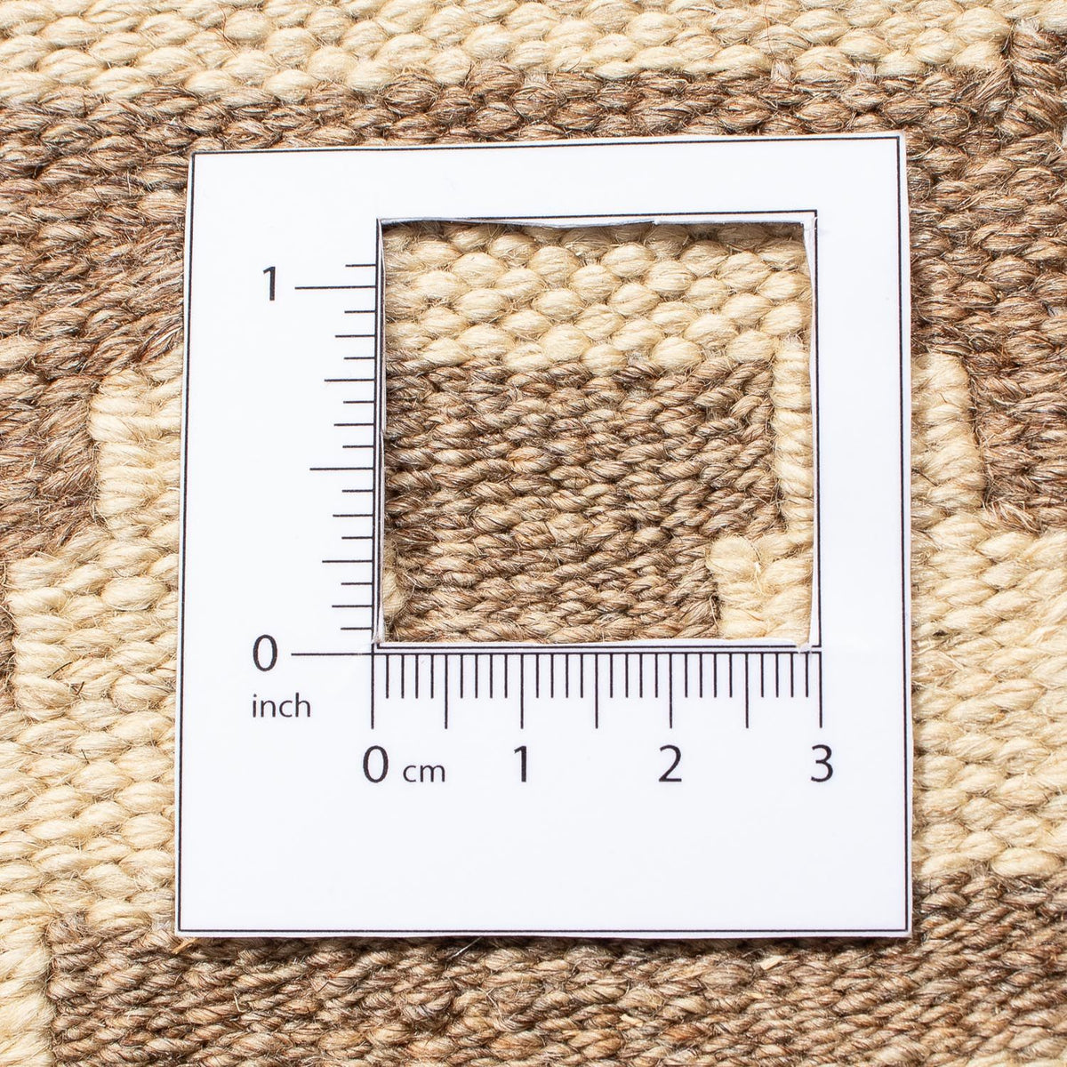 Kelim Carpet - orientalisk matta - 211 x 153 cm - ljusbrun