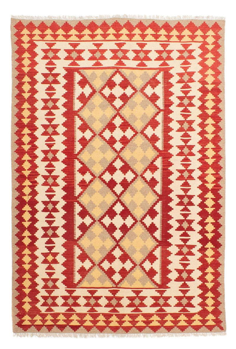 Kelim Carpet - orientalisk matta - 253 x 167 cm - flerfärgad