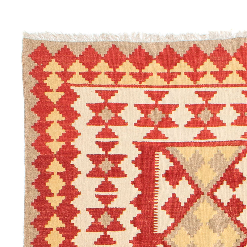 Kelim Carpet - orientalisk matta - 253 x 167 cm - flerfärgad