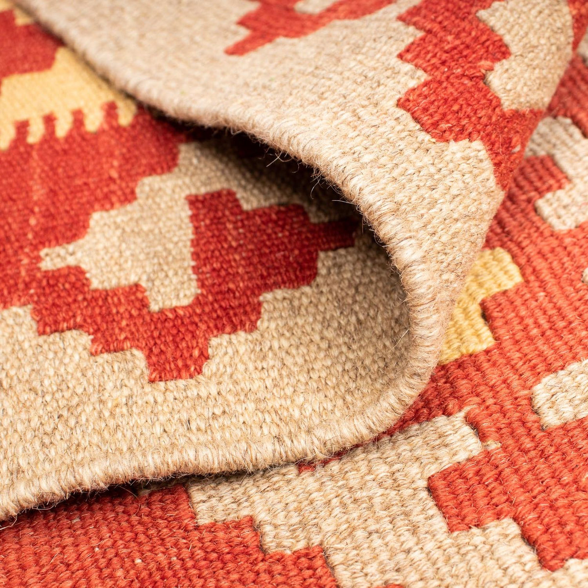 Kelim Carpet - orientalisk matta - 250 x 168 cm - flerfärgad