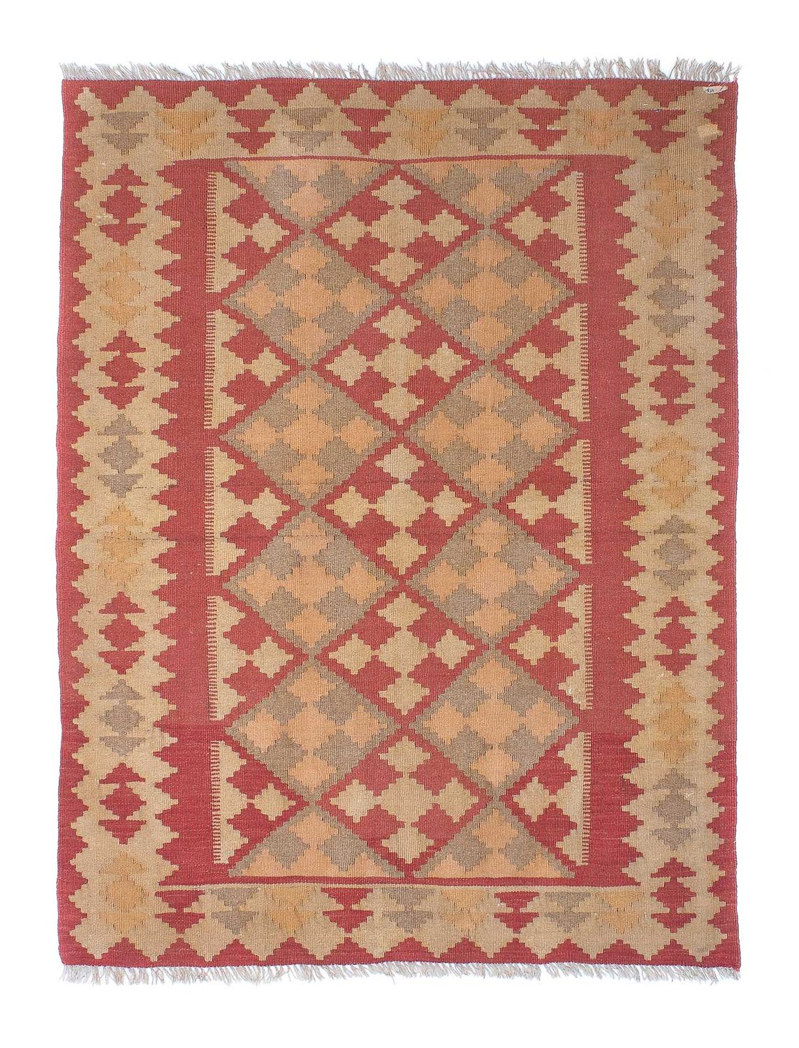 Kelim Carpet - orientalisk matta - 176 x 128 cm - flerfärgad