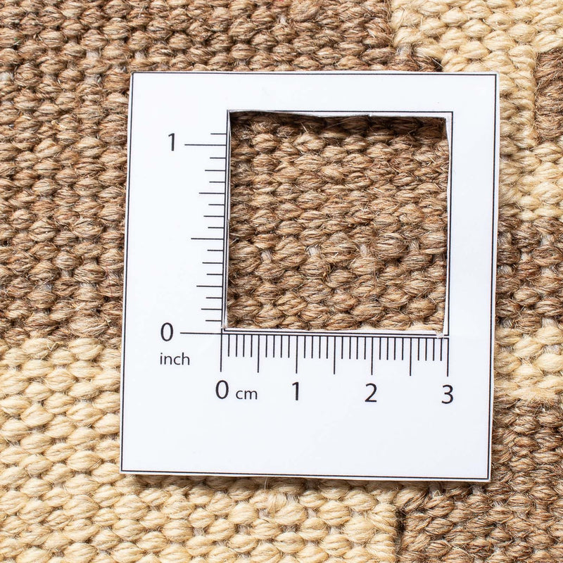 Kelim Carpet - orientalisk matta - 203 x 165 cm - ljusbrun