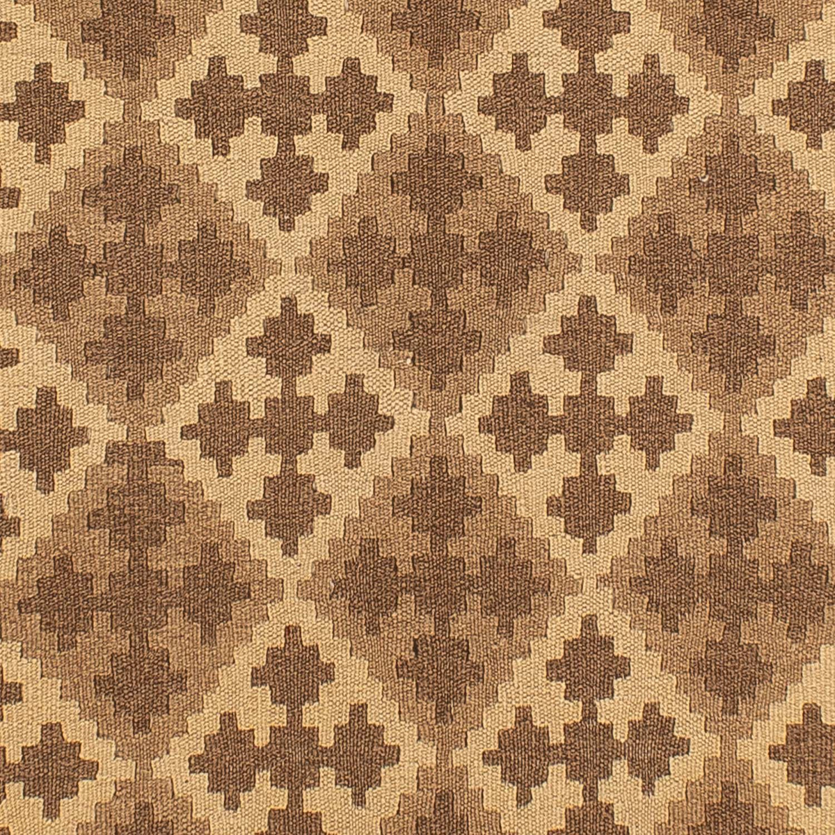 Kelim Carpet - orientalisk matta - 190 x 145 cm - ljusbrun