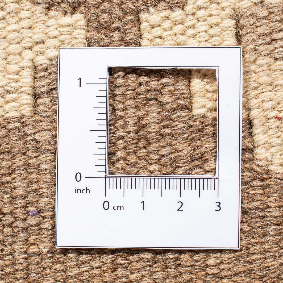 Kelim Carpet - orientalisk matta - 190 x 145 cm - ljusbrun