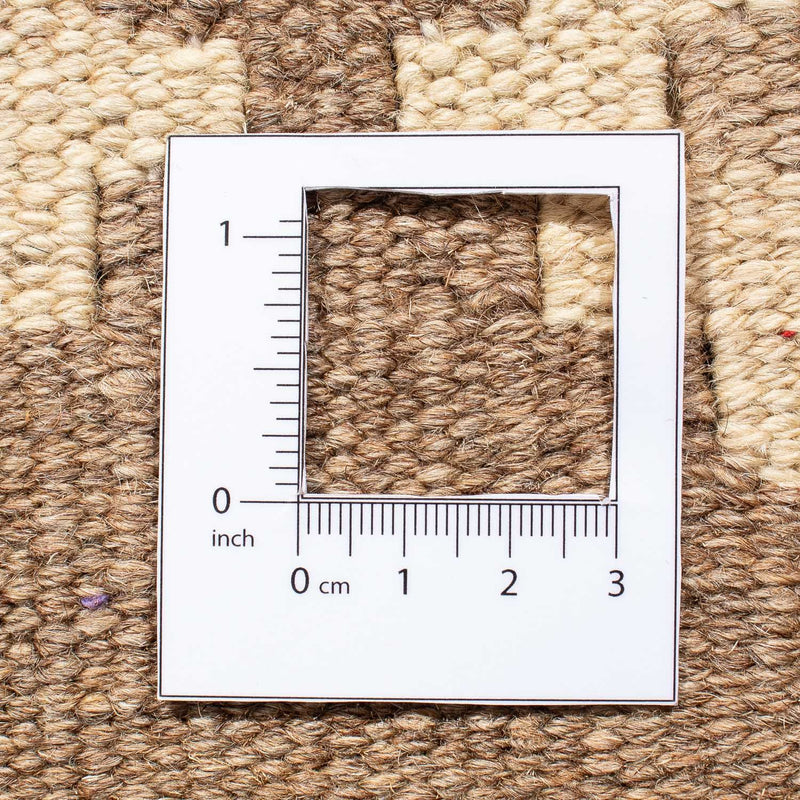 Kelim Carpet - orientalisk matta - 190 x 145 cm - ljusbrun