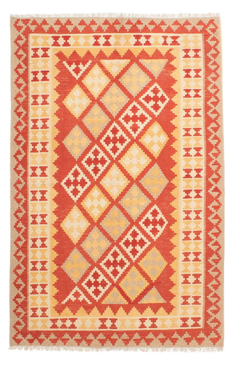 Kelim Carpet - orientalisk matta - 255 x 168 cm - flerfärgad
