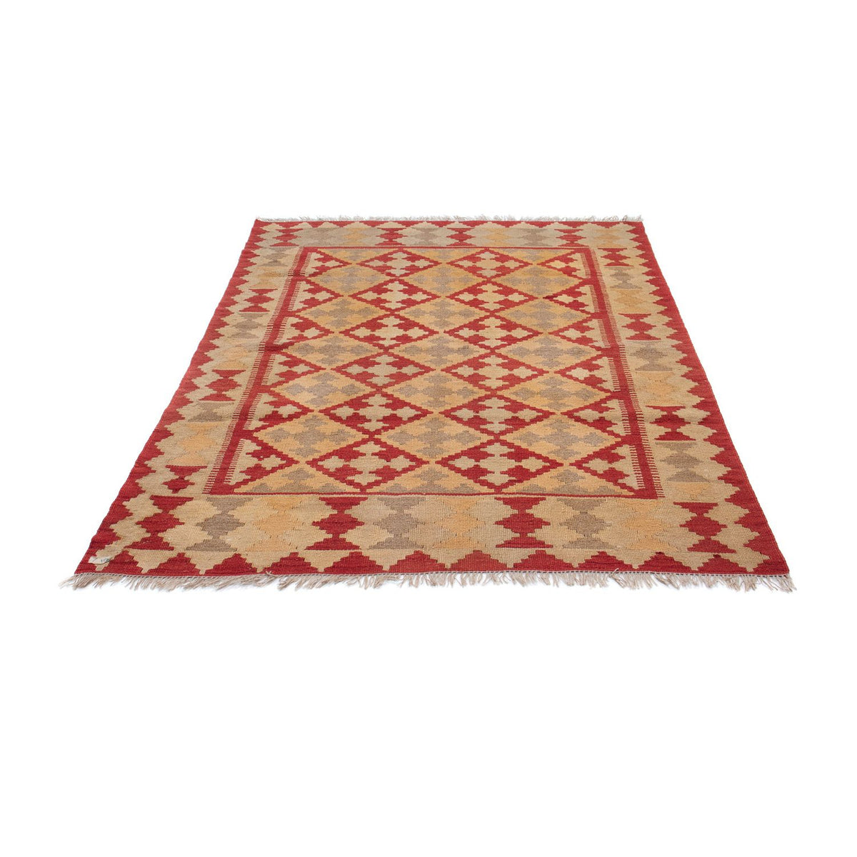 Kelim Carpet - orientalisk matta - 176 x 135 cm - flerfärgad