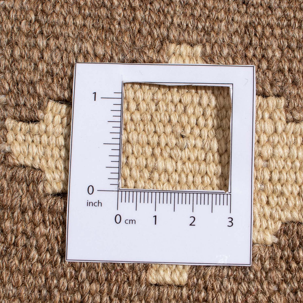 Kelim Carpet - orientalisk matta - 210 x 155 cm - ljusbrun