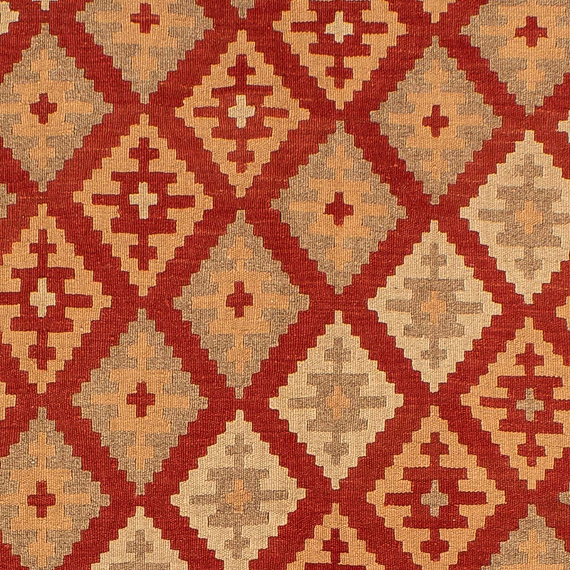 Kelim Carpet - orientalisk matta - 200 x 148 cm - röd