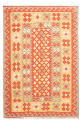 Kelim Carpet - orientalisk matta - 245 x 168 cm - flerfärgad
