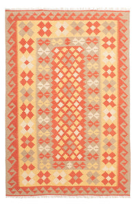 Kelim Carpet - orientalisk matta - 245 x 168 cm - flerfärgad