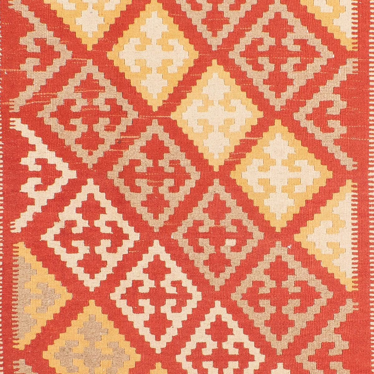 Kelim Carpet - orientalisk matta - 311 x 203 cm - flerfärgad