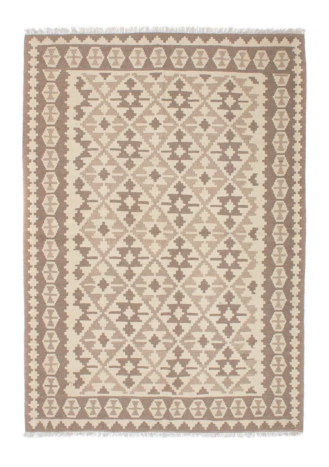 Kelim Carpet - orientalisk matta - 240 x 173 cm - beige
