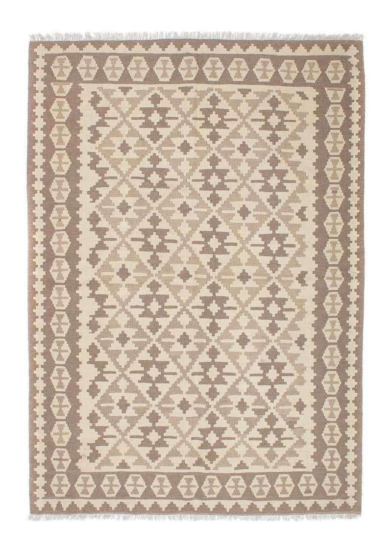 Kelim Carpet - orientalisk matta - 240 x 173 cm - beige