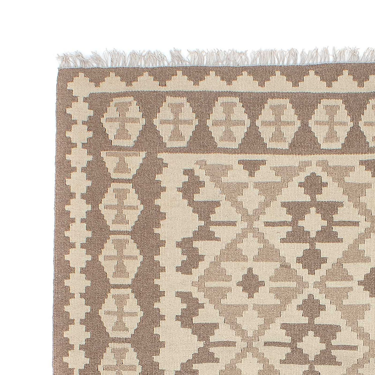 Kelim Carpet - orientalisk matta - 240 x 173 cm - beige