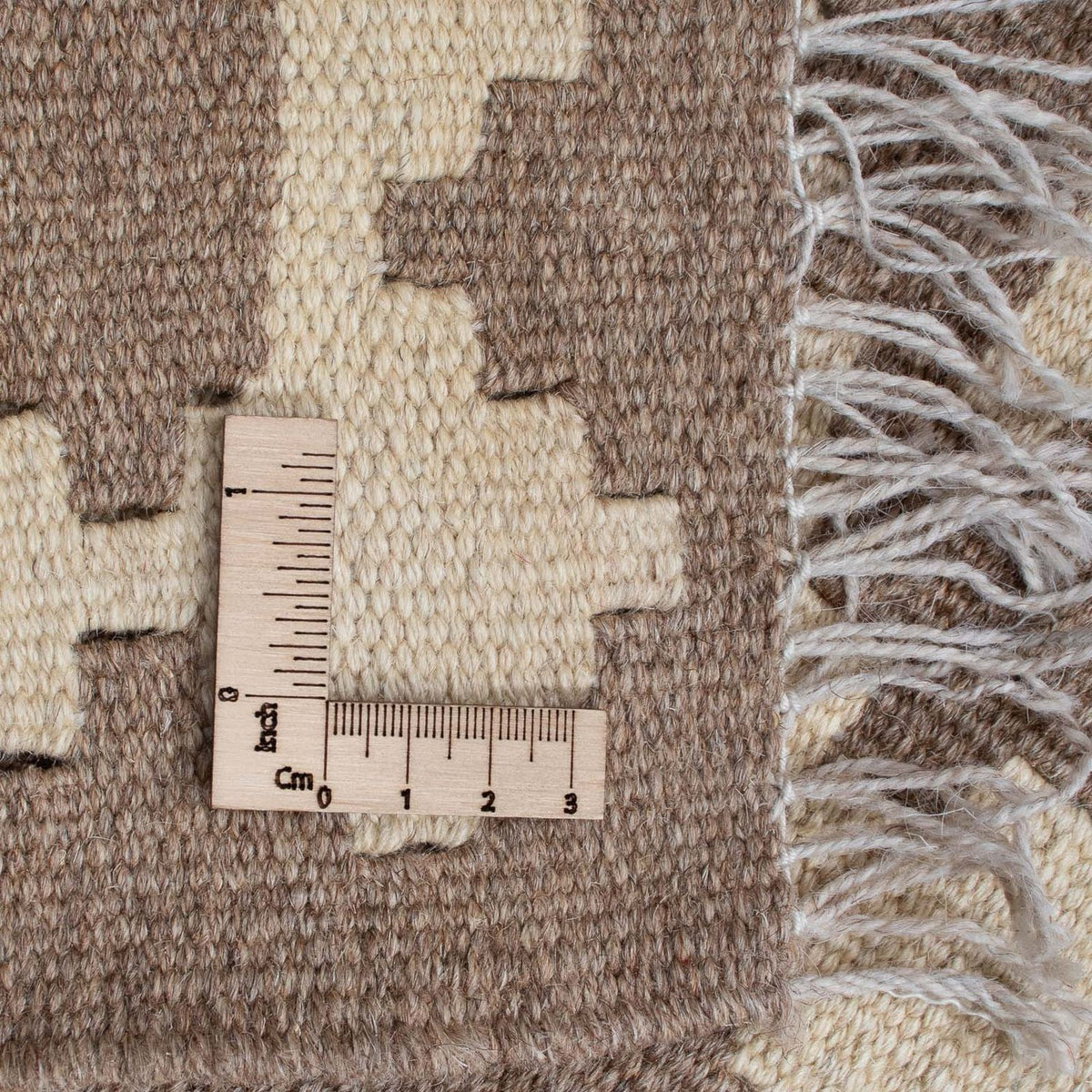 Kelim Carpet - orientalisk matta - 240 x 173 cm - beige