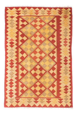 Kelim Carpet - orientalisk matta - 182 x 125 cm - orange