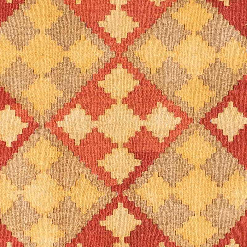 Kelim Carpet - orientalisk matta - 182 x 125 cm - orange