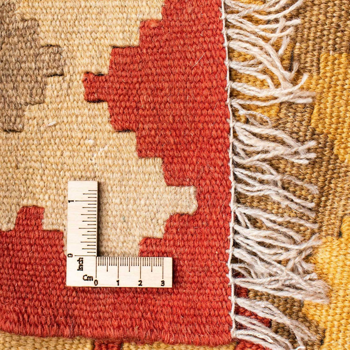 Kelim Carpet - orientalisk matta - 182 x 125 cm - orange