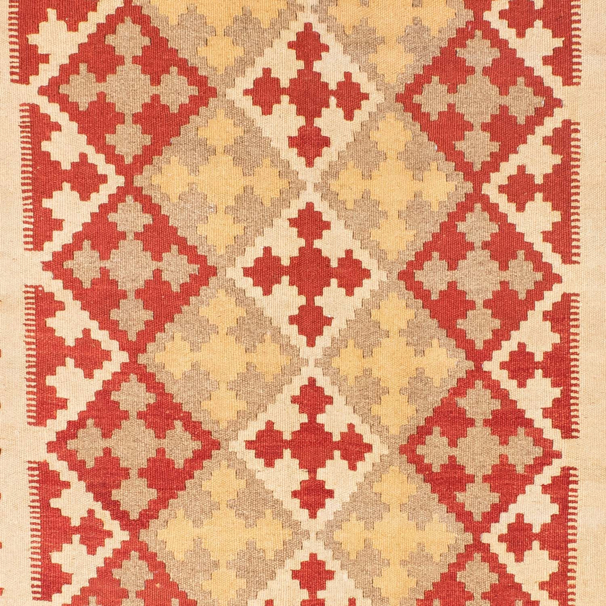 Kelim Carpet - orientalisk matta - 190 x 148 cm - orange