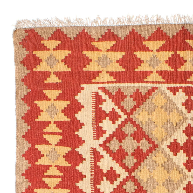 Kelim Carpet - orientalisk matta - 190 x 148 cm - orange