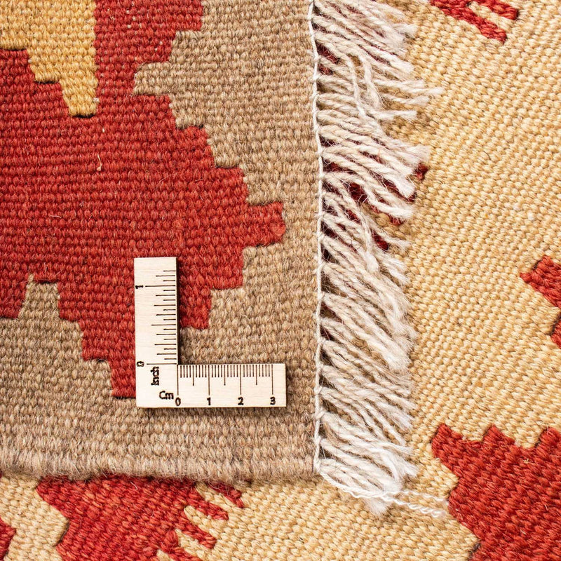 Kelim Carpet - orientalisk matta - 190 x 148 cm - orange