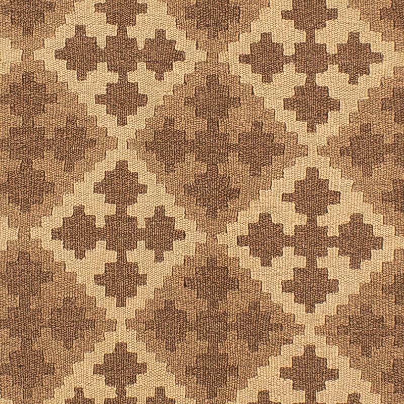 Kelim Carpet - orientalisk matta - 192 x 145 cm - ljusbrun