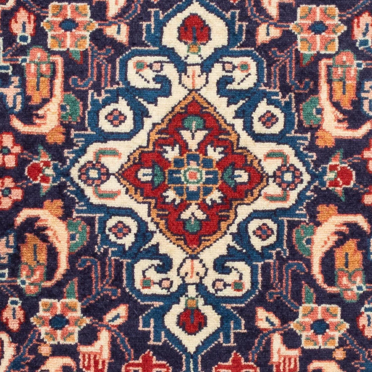 Persisk matta - Nomadic - 131 x 80 cm - mörkblå