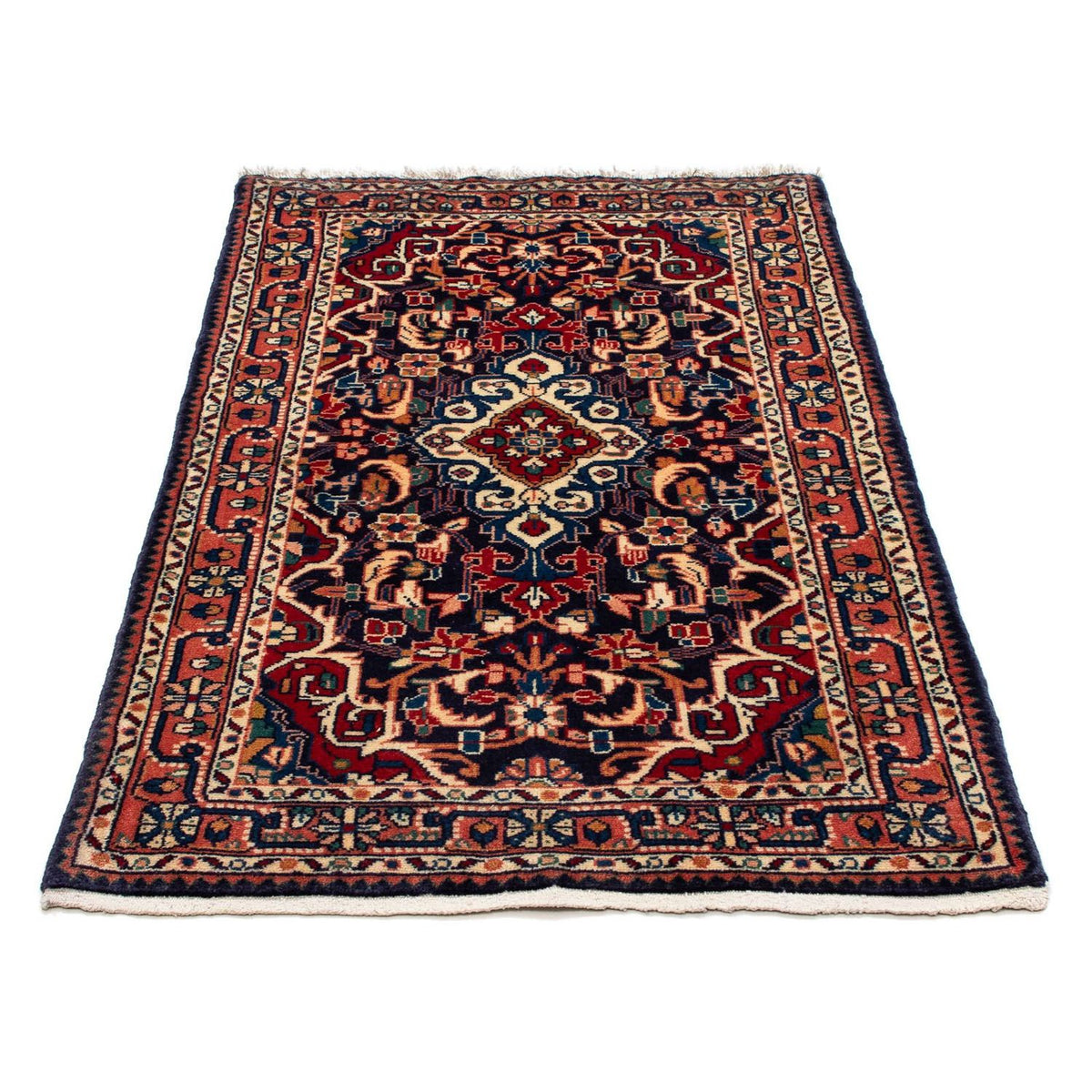 Persisk matta - Nomadic - 131 x 80 cm - mörkblå