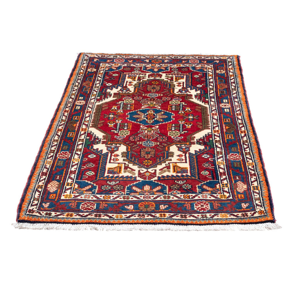 Persisk matta - Nomadic - 130 x 87 cm - röd