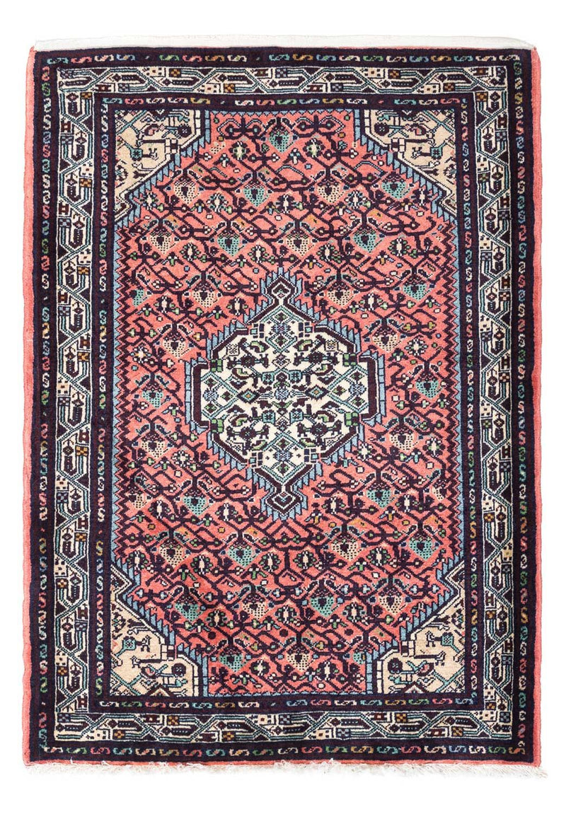 Persisk matta - Nomadic - 118 x 85 cm - ljusröd