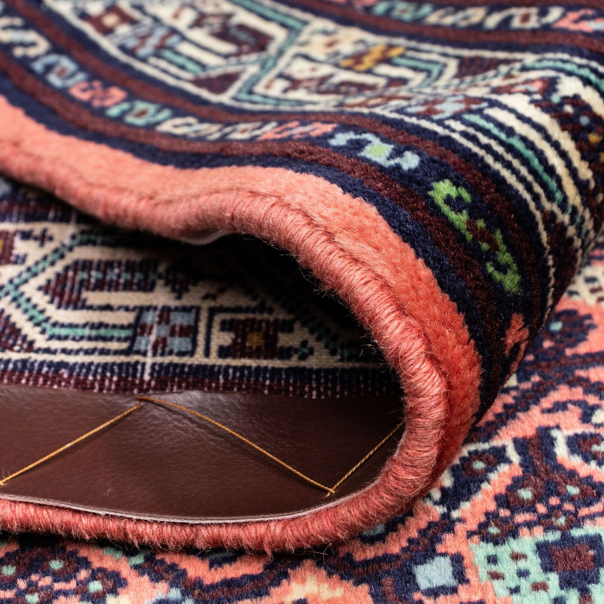 Persisk matta - Nomadic - 118 x 85 cm - ljusröd