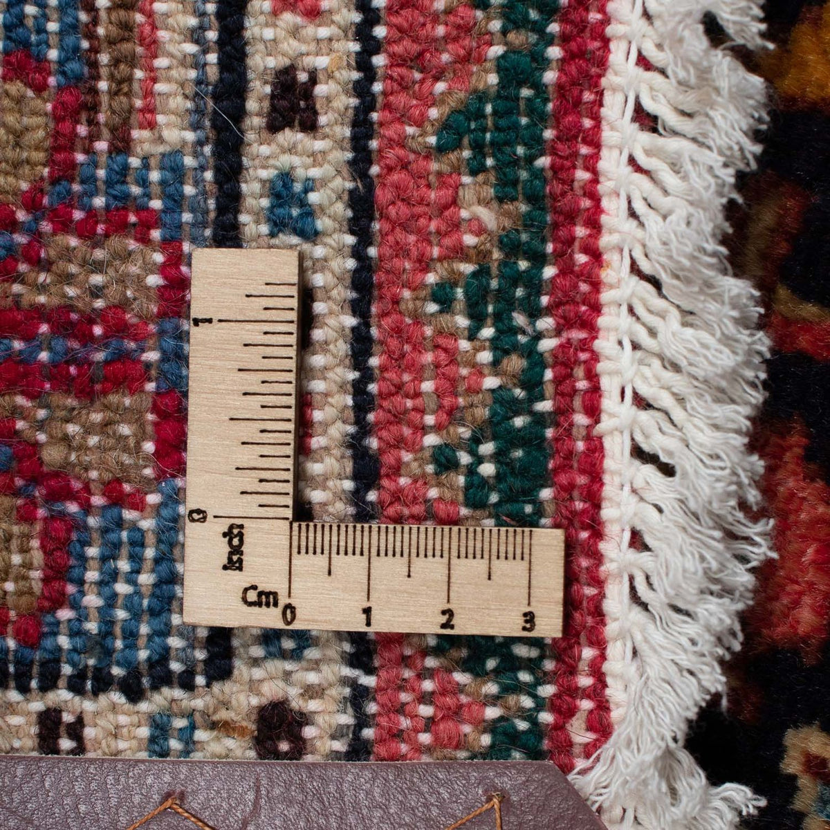 Persisk matta - Nomadic - 136 x 89 cm - mörkblå