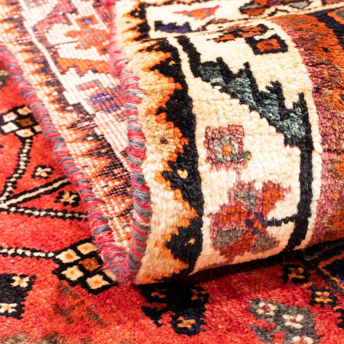 Persisk matta - Nomadic - 160 x 110 cm - röd