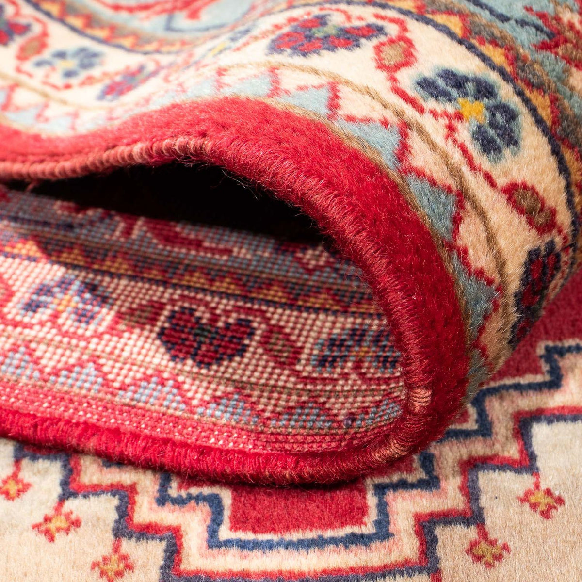 Persisk matta - Nomadic - 158 x 105 cm - mörkröd