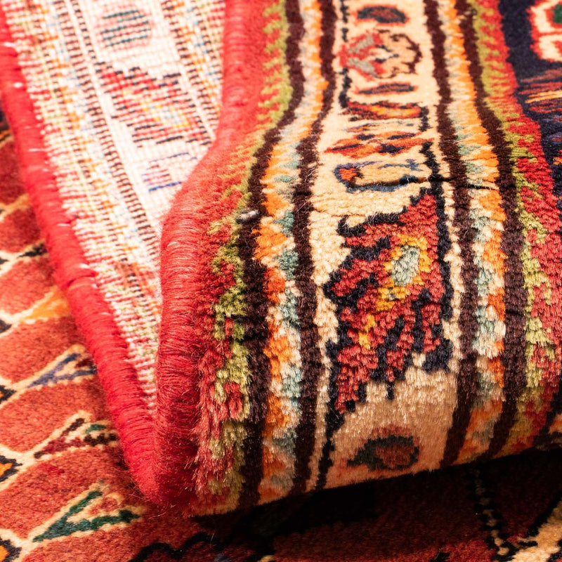 Persisk matta - Nomadic - 170 x 115 cm - mörkröd