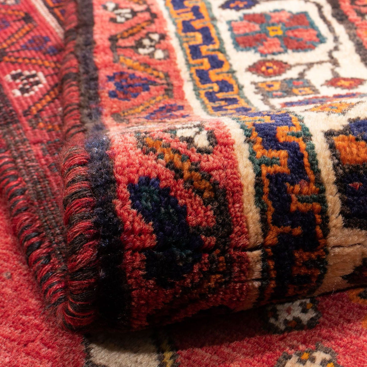 Persisk matta - Nomadic - 290 x 195 cm - ljusröd