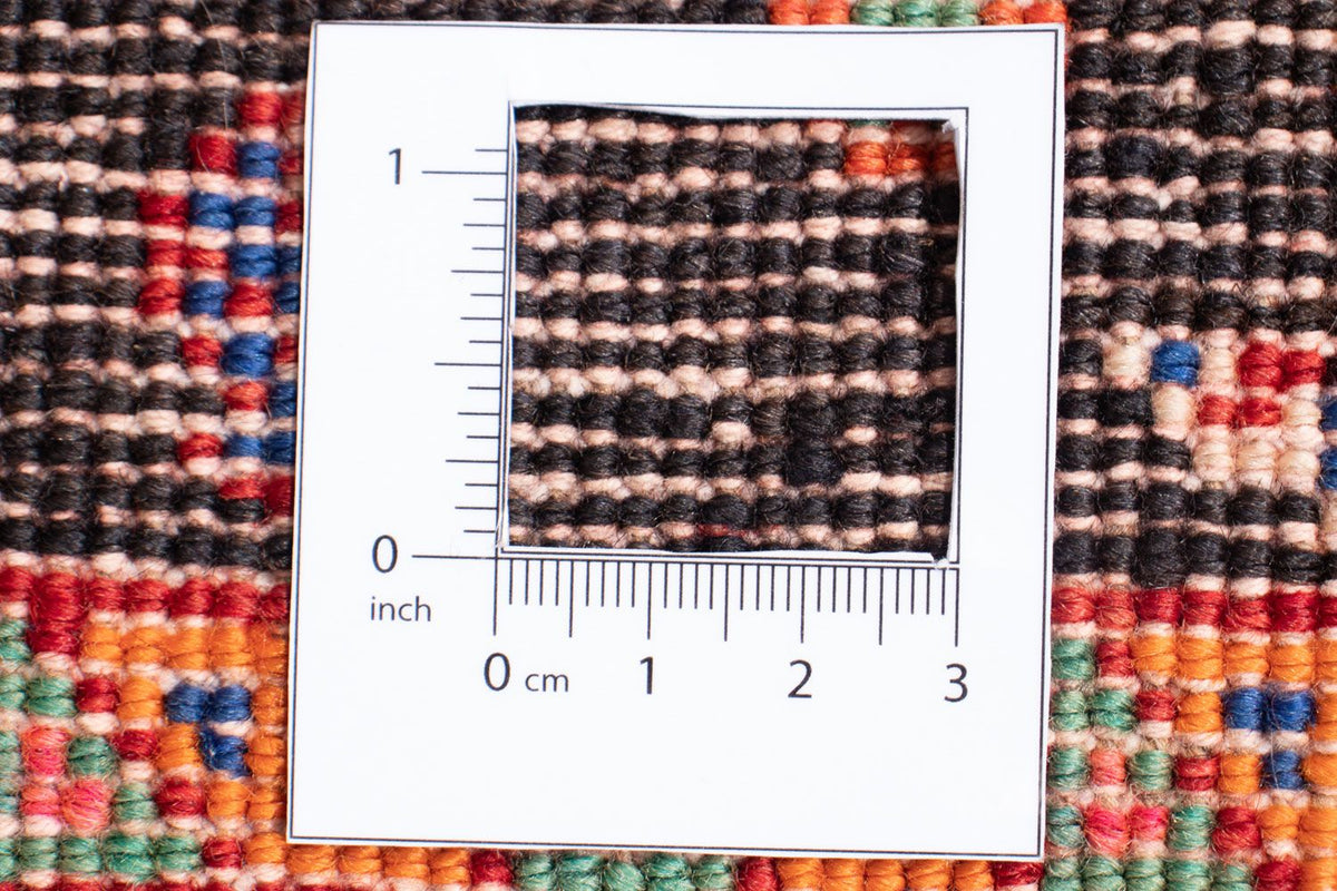 Persisk matta - Nomadic - 300 x 220 cm - mörkröd