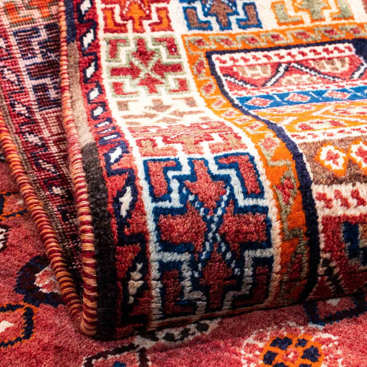 Persisk matta - Nomadic - 270 x 175 cm - mörkröd