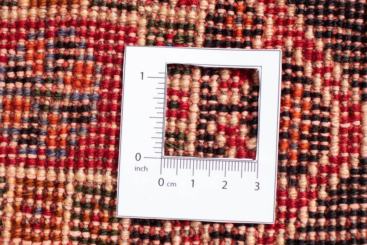 Persisk matta - Nomadic - 250 x 185 cm - mörkröd