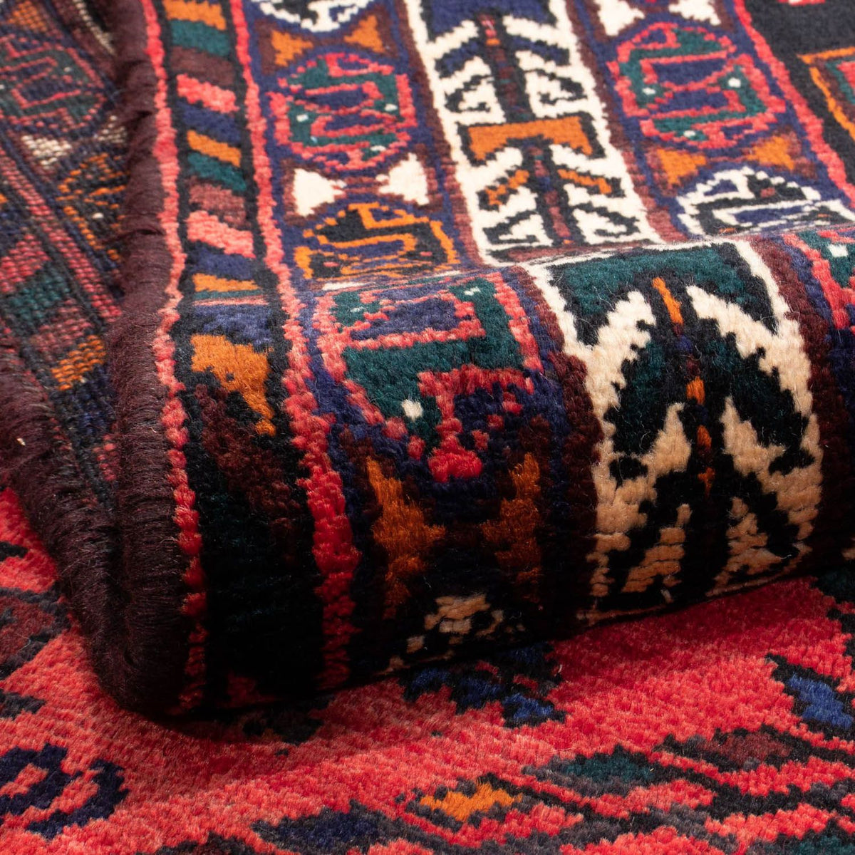 Persisk matta - Nomadic - 296 x 210 cm - ljusröd