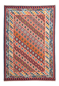 Kelim Carpet - orientalisk matta - 318 x 248 cm - flerfärgad