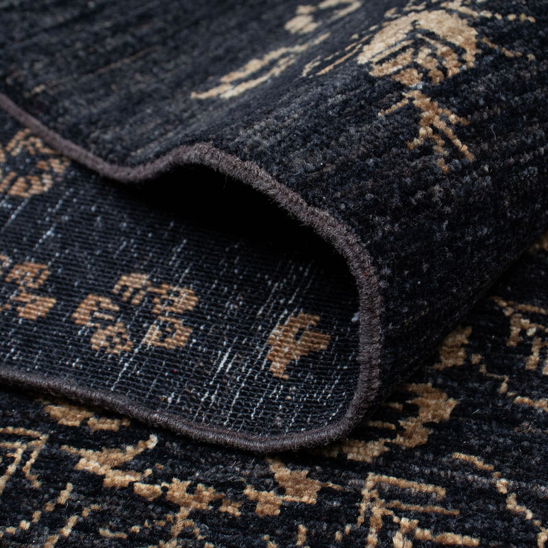 Designermatta - 308 x 248 cm - mörkblå