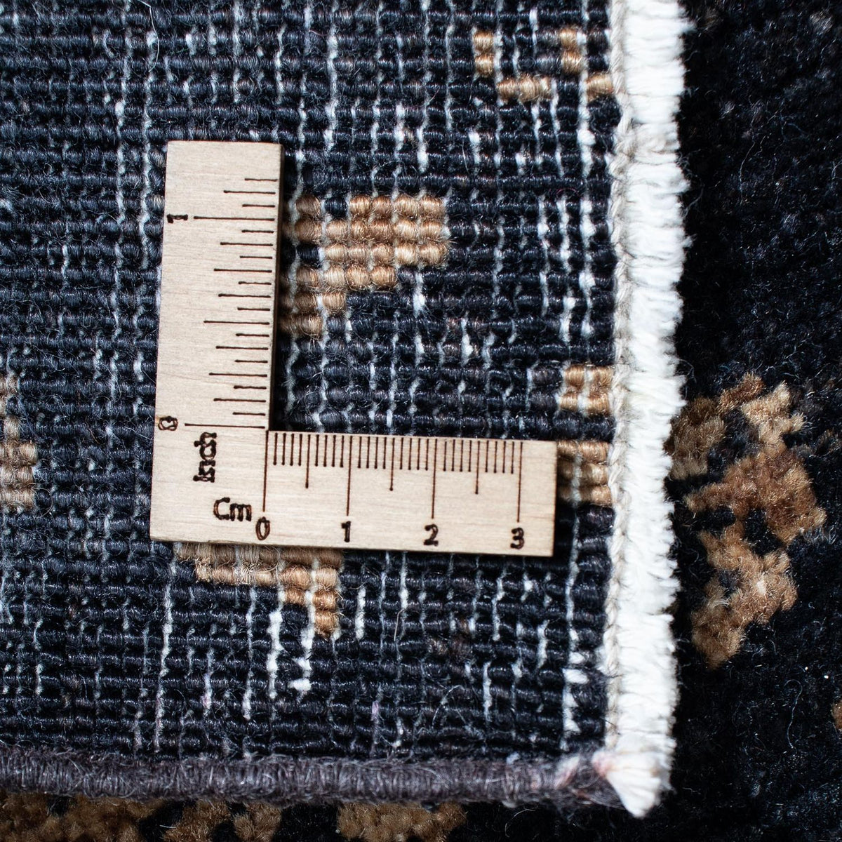 Designermatta - 308 x 248 cm - mörkblå