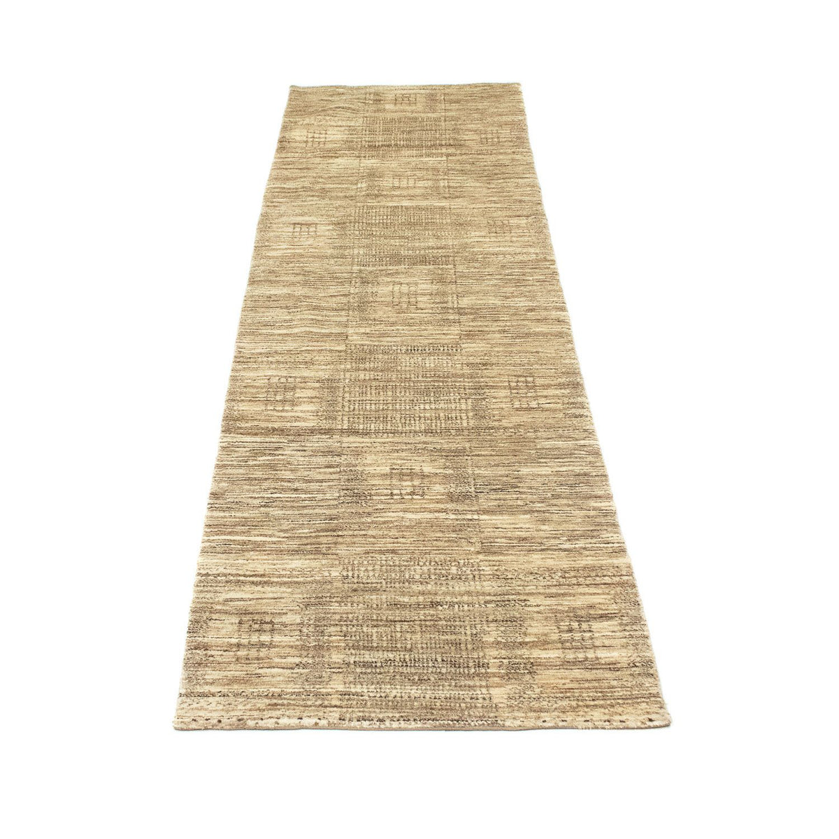 Runner Gabbeh-matta - Indus - 303 x 75 cm - beige